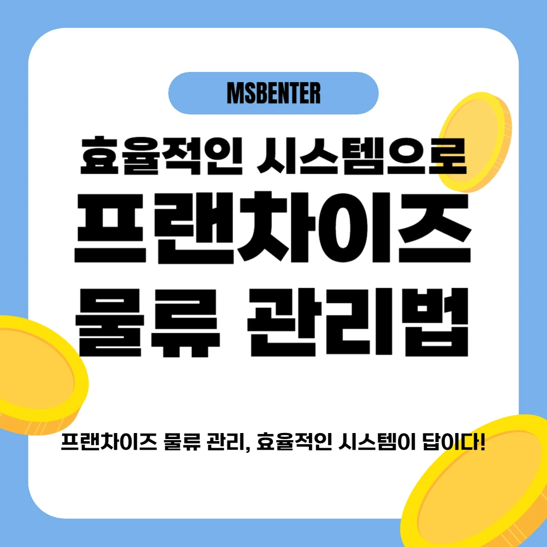 Franchisor Headquarters Logistics Management — Sodam and Balju.com