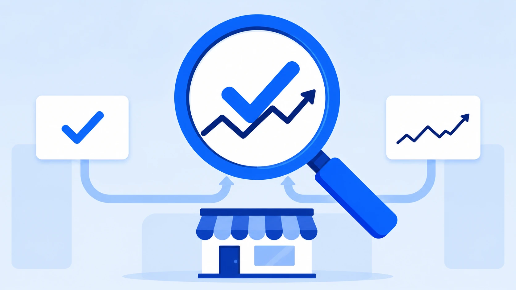 Operations screen that shows franchise location inspection results together with POS sales aggregates