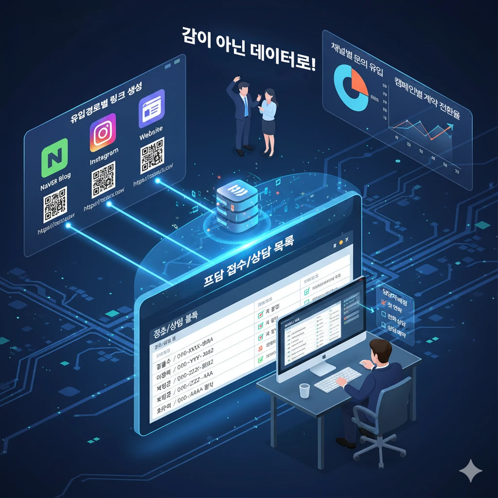 Screen for issuing unique startup inquiry links by source