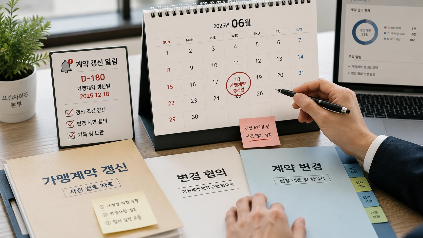 Calendar image symbolizing contract renewal management and alerts