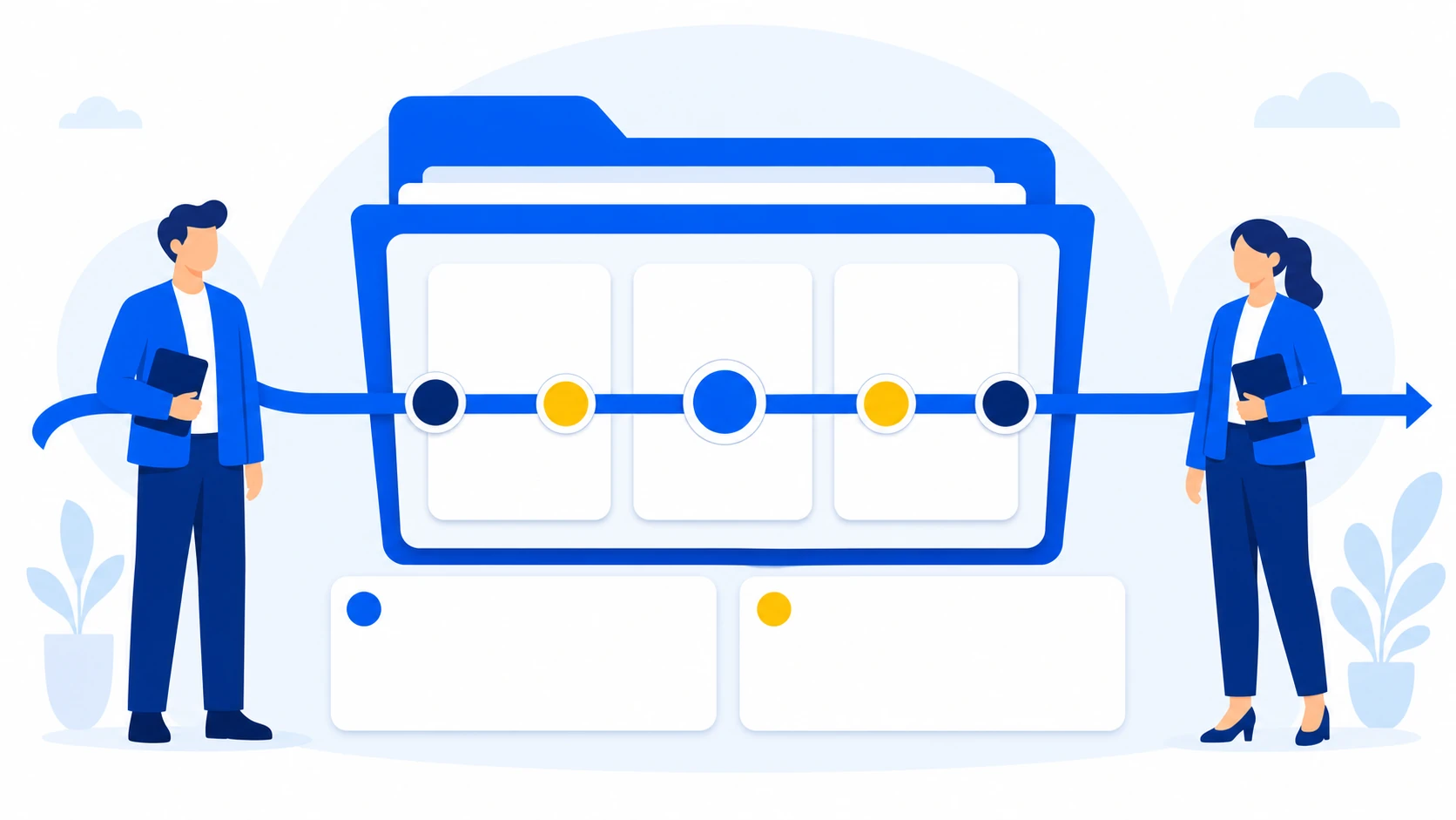 Structure where consultant‑specific history accumulates